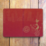 Motor City Kitty pocket sketch notebook full view
